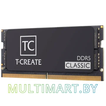 Оперативная память Team T-Create Classic SODIMM 16GB DDR5 PC5-44800 (CTCCD516G5600HC46A-S01) картинка 3